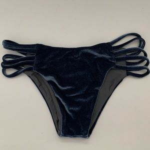 Creatures X|X Velvet Pole Bottoms - Blue